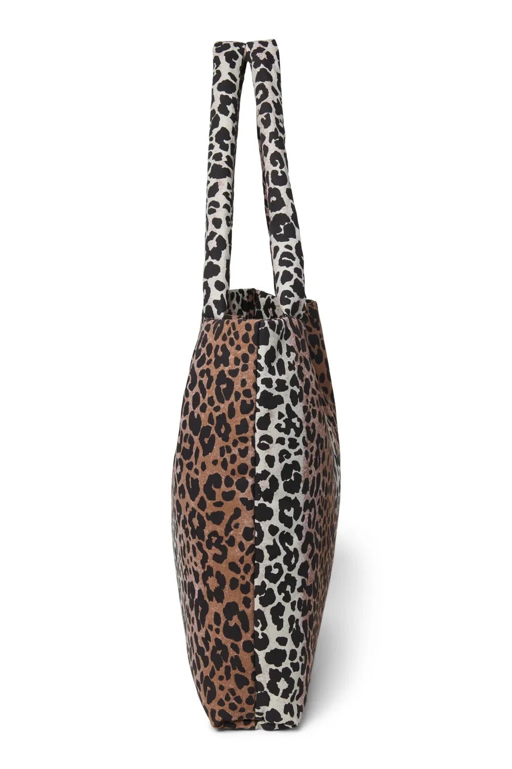 Hazel Luipaard Zachte Katoenen Mom Bag
