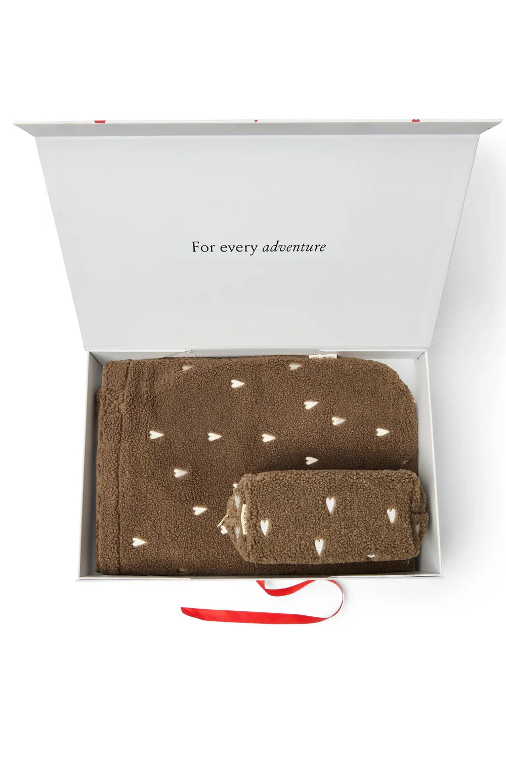 Brown Hearts Classic Teddy Gift Set