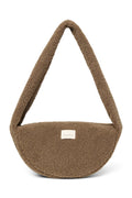 Bruine teddy mini crossbodytas