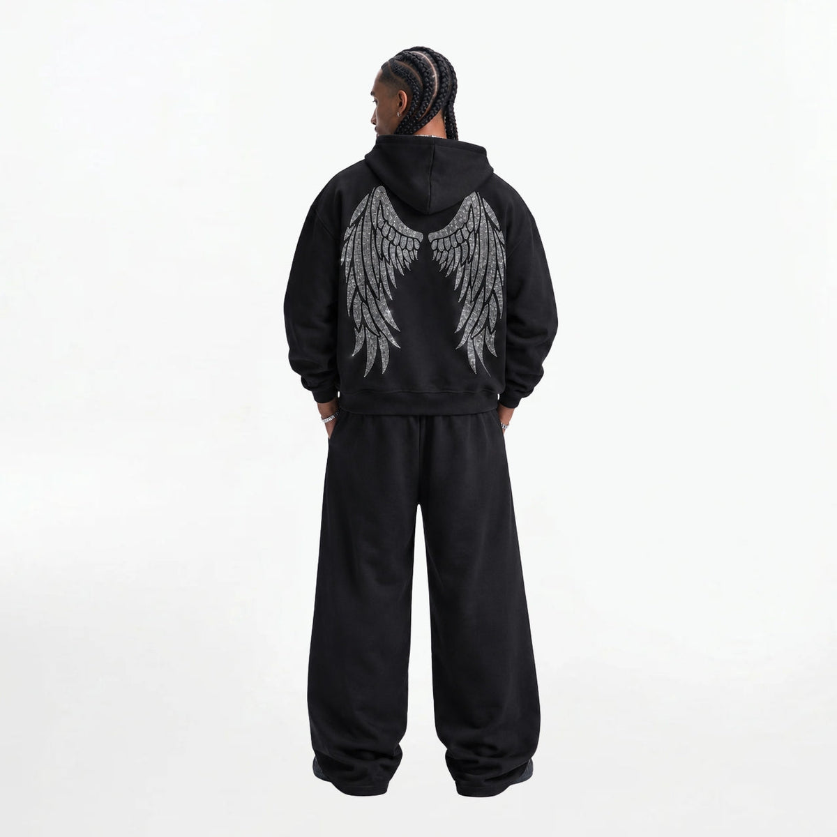 VYBES Celestial Wings Hoodie