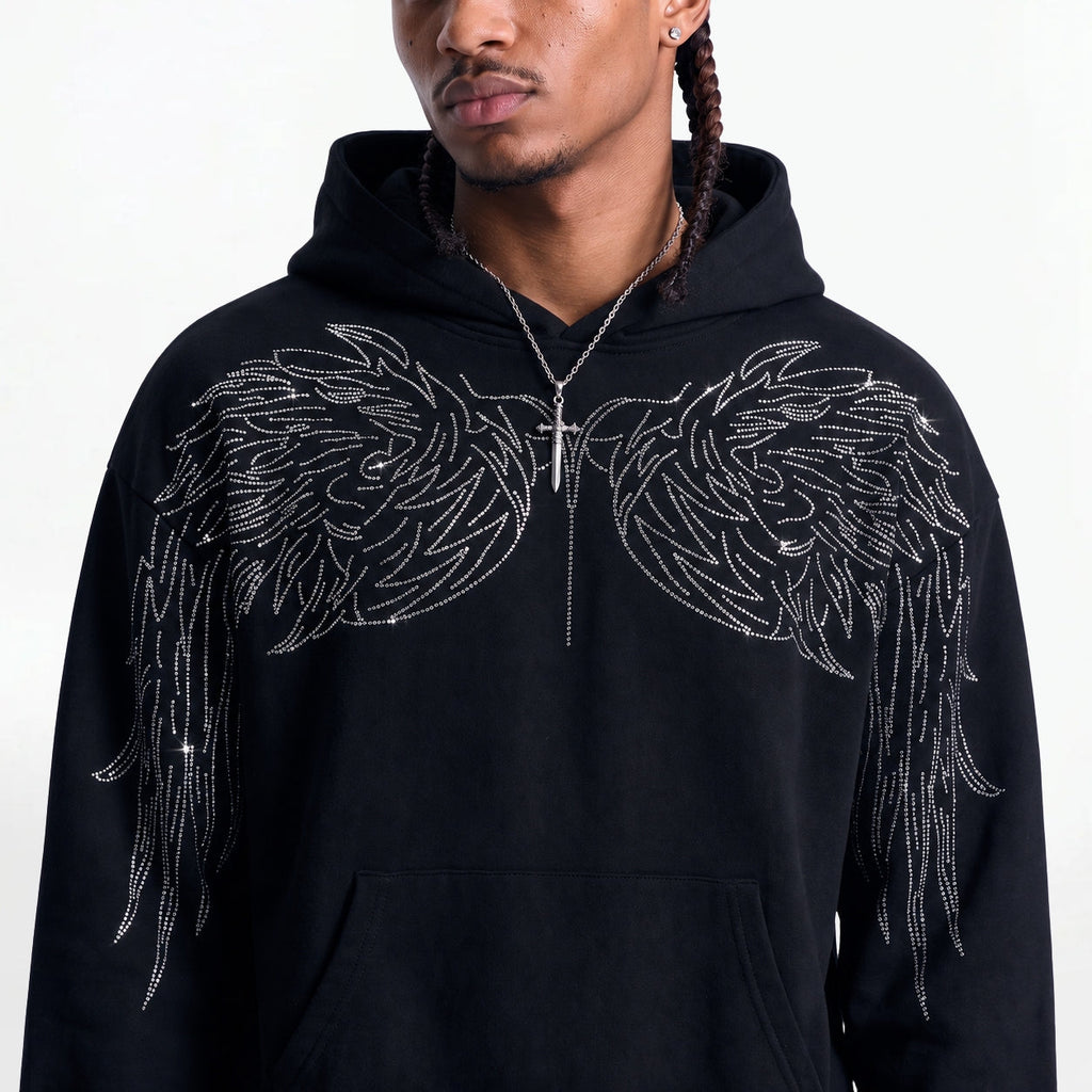 VYBES Angel Wings Hoodie