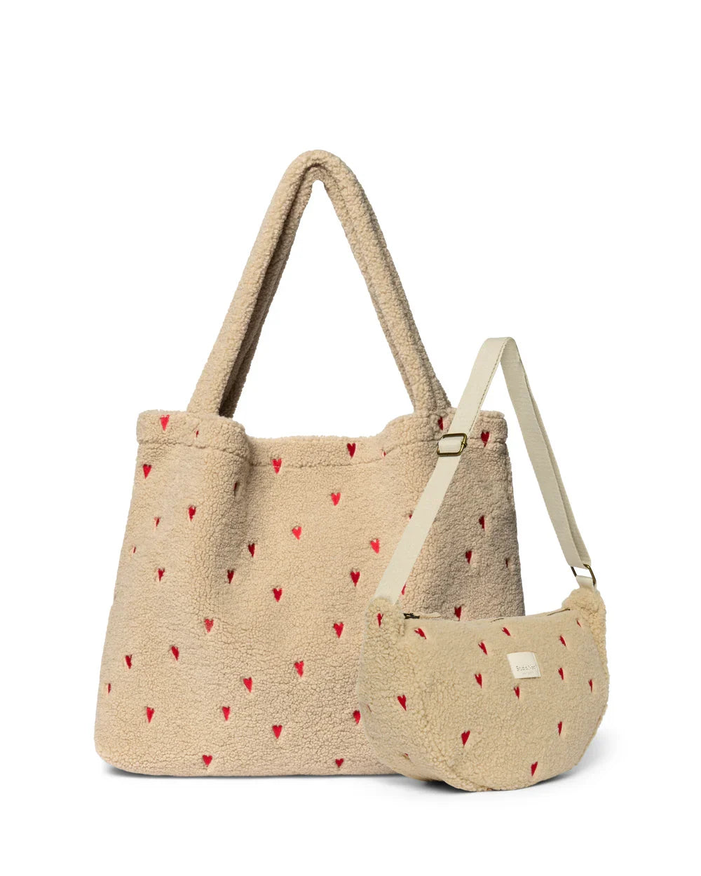 Geschenkset „Ecru Hearts Essentials Teddy“