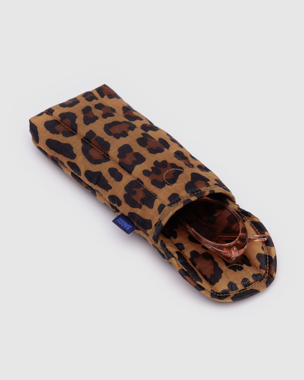 Puffy Glasses Sleeve - Leopard - image 2
