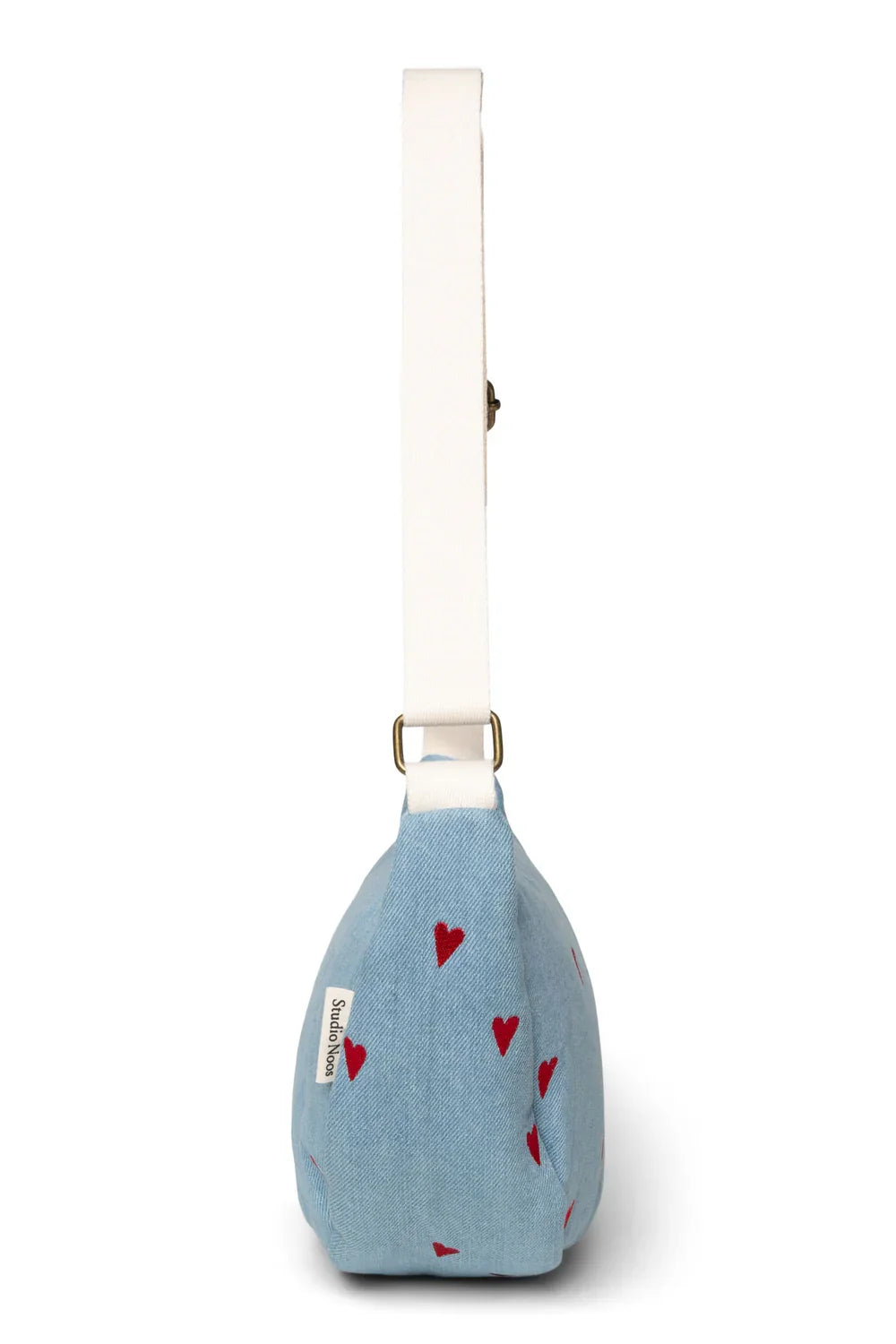 Blauwe denim heuptas voor volwassenen