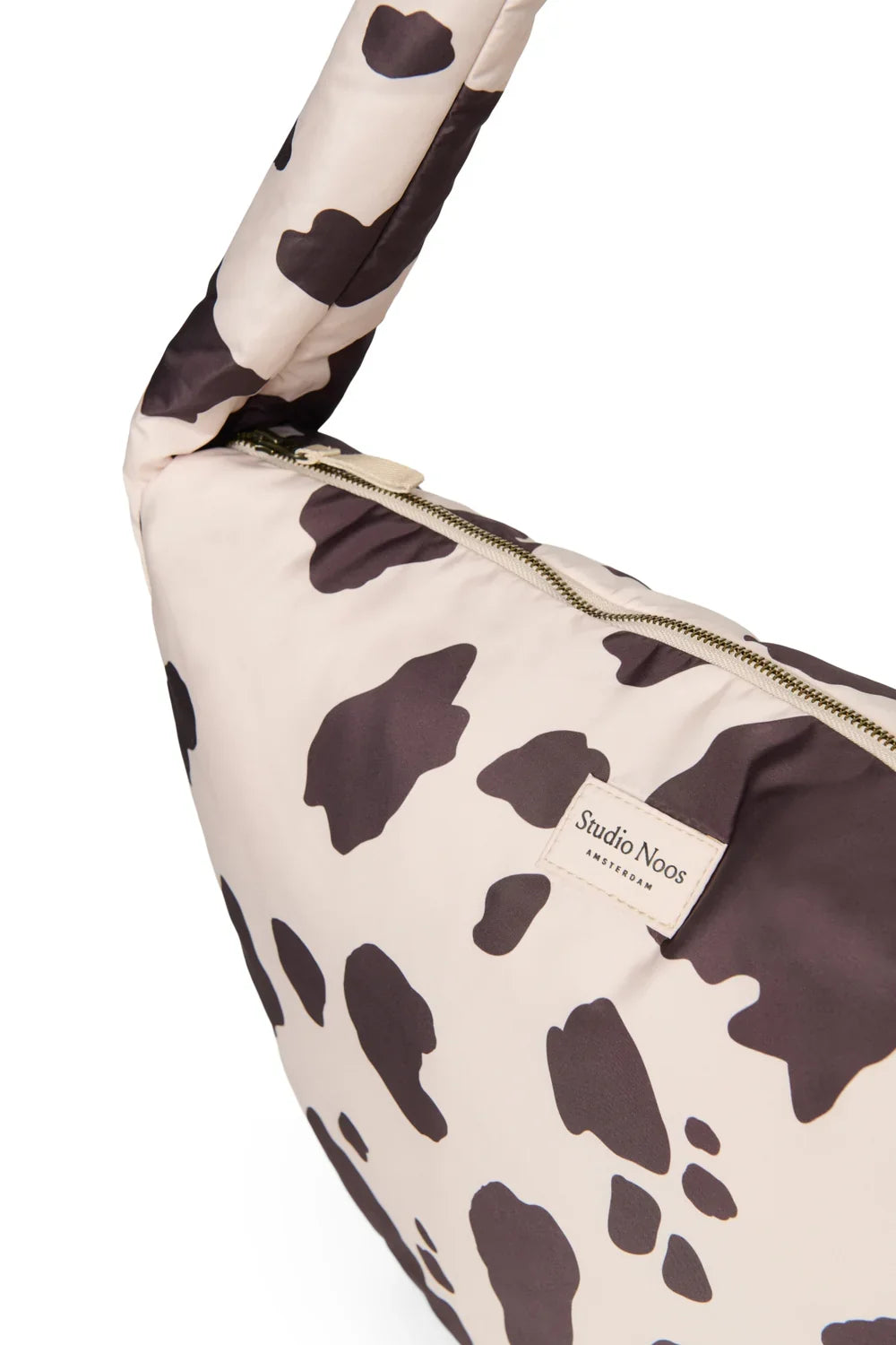 Holy Cow Puffy Umhängetasche – Bräunlich
