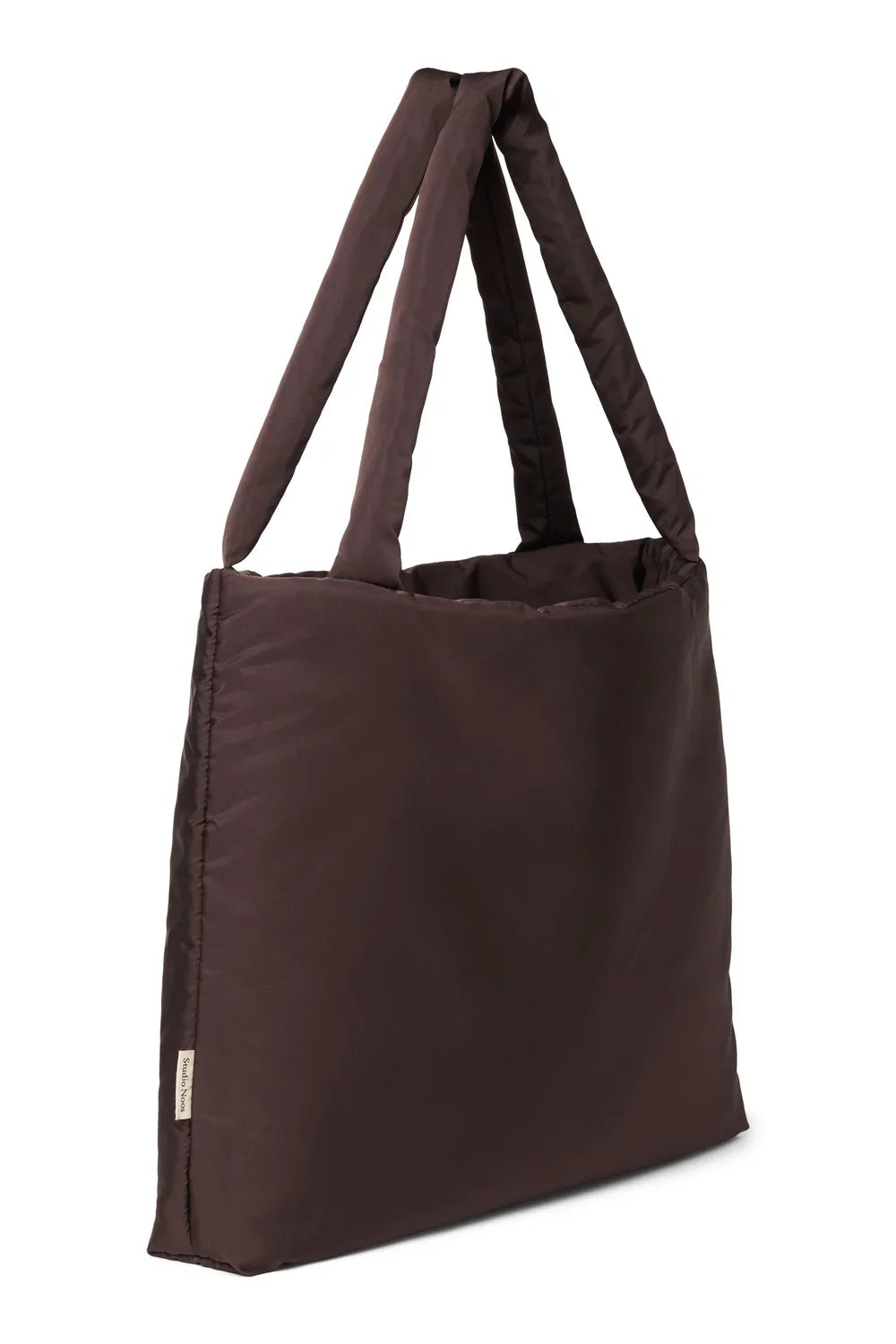 Braune, plüschige Mama-Tasche