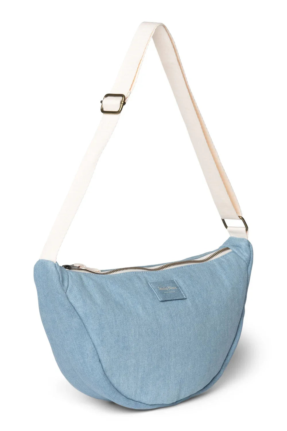 Blauwe denim heuptas voor volwassenen