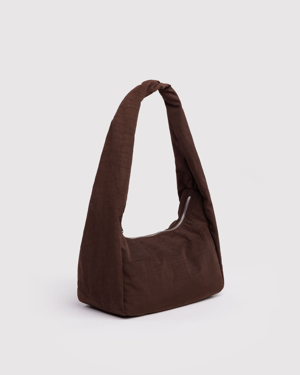 Small Nylon Meringue Bag - Coffee - image 3