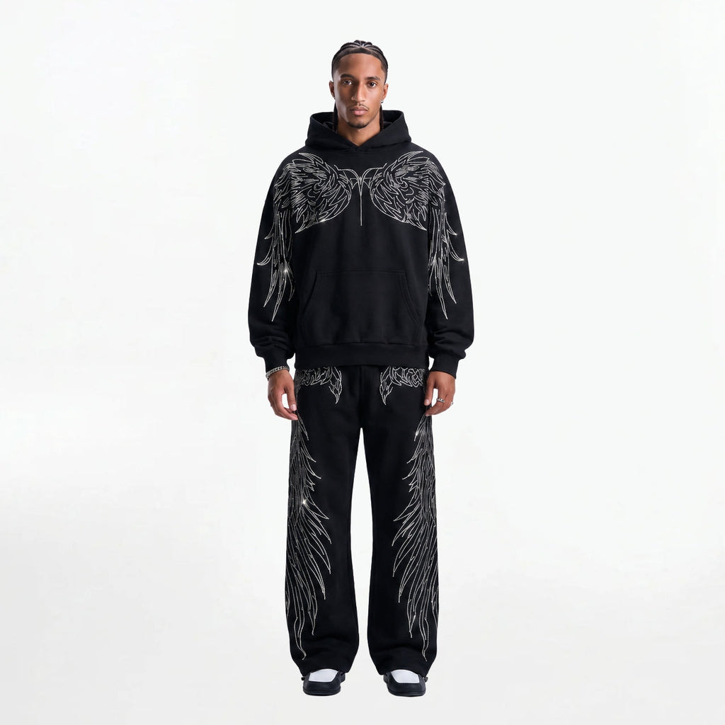 VYBES Angel Wings Sweatpants