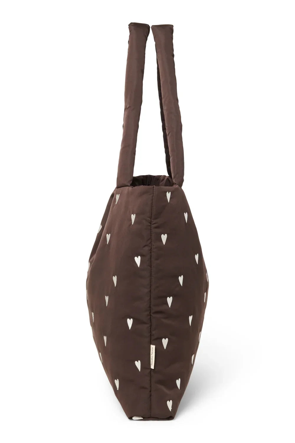 Black Puffy Mom Bag