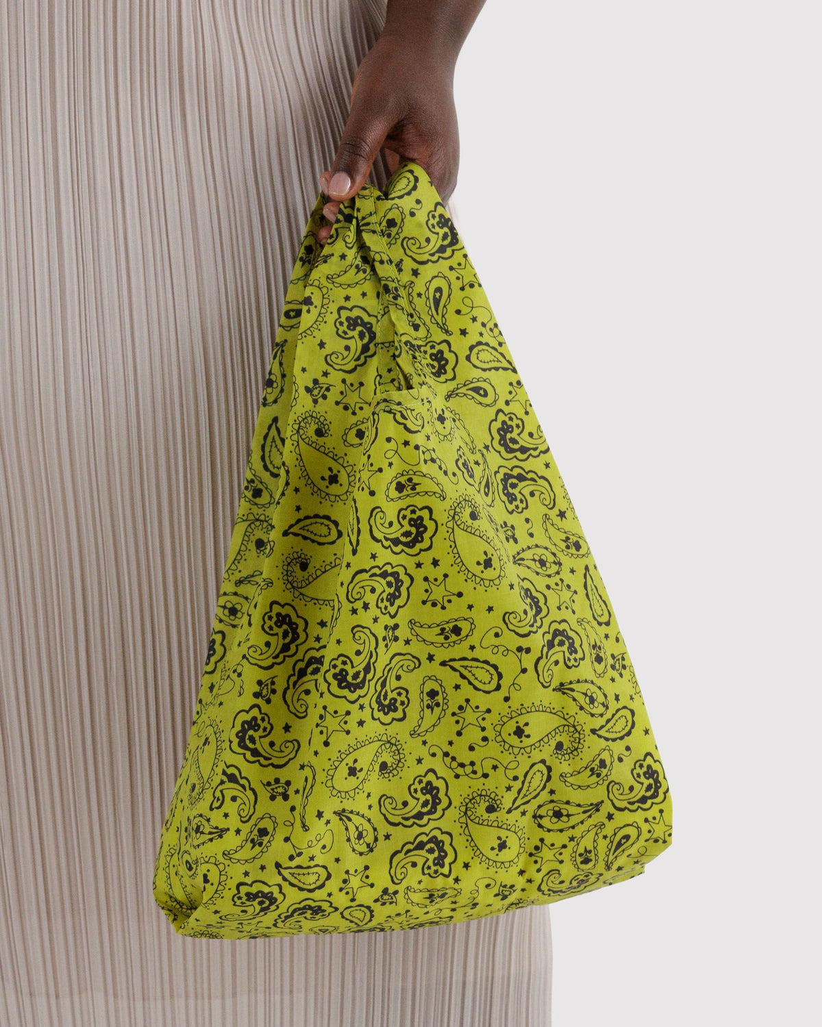 Baby Baggu - Chartreuse Paisley - image 2