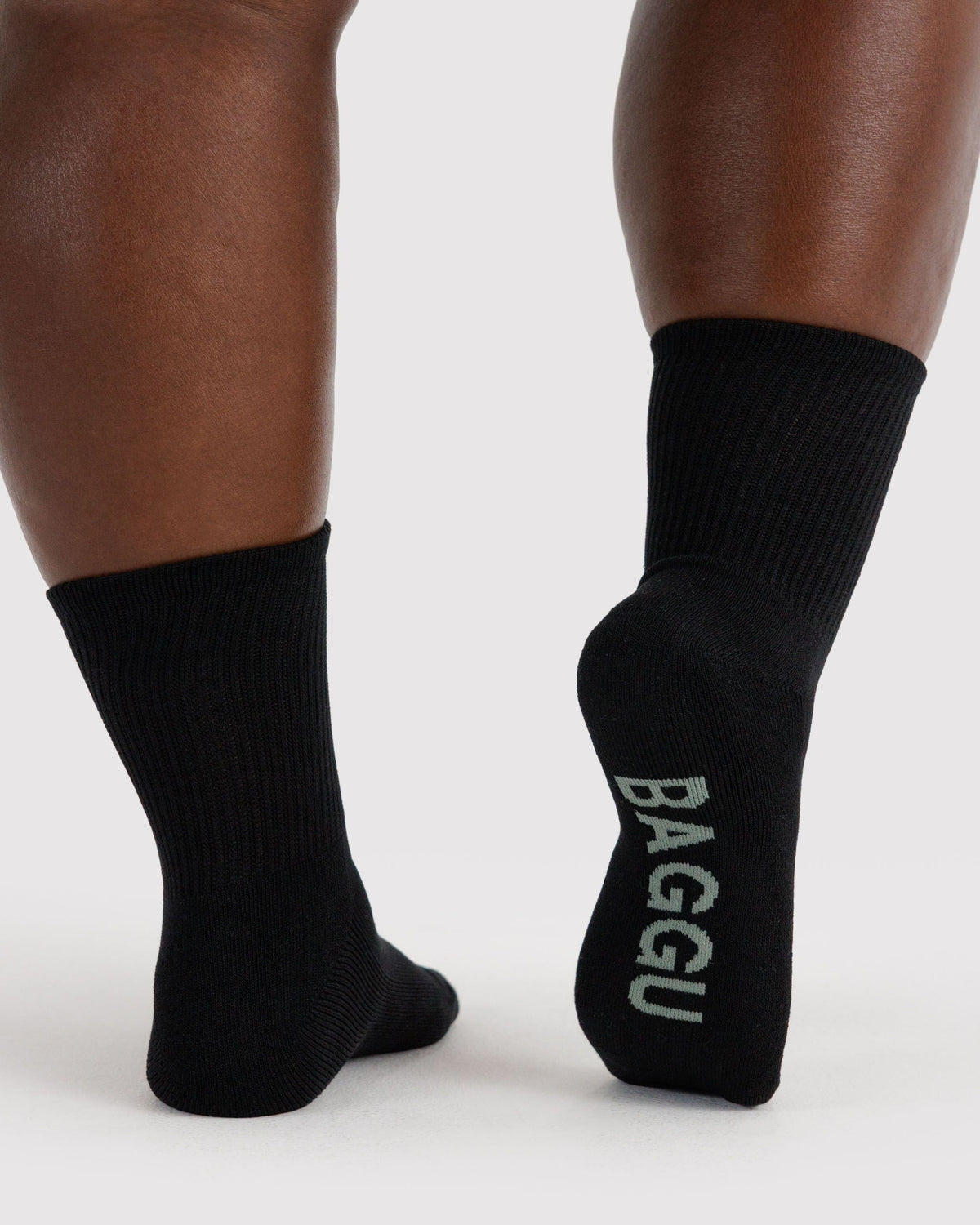 Ribbed Sock - Black - image 3