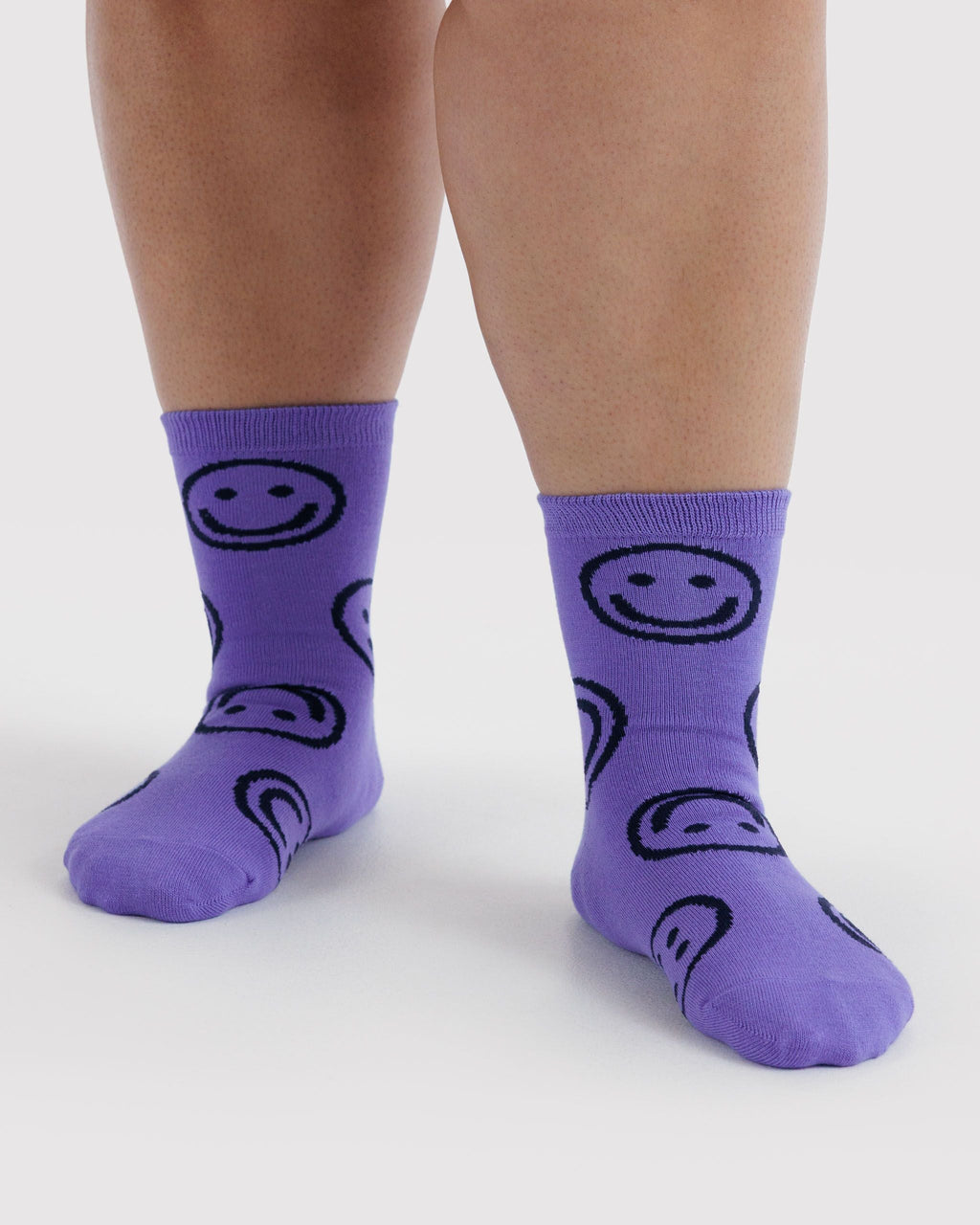 Crew Sock - Lavender Happy - image 2