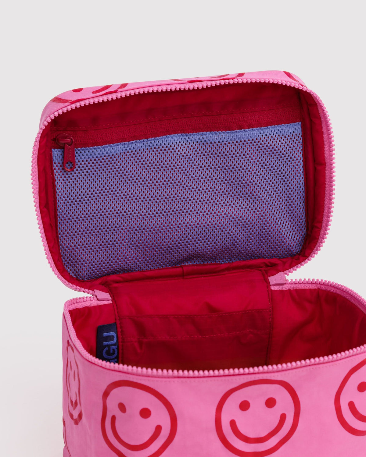 Large Cosmetic Case - Azalea Pink Happy - image 3