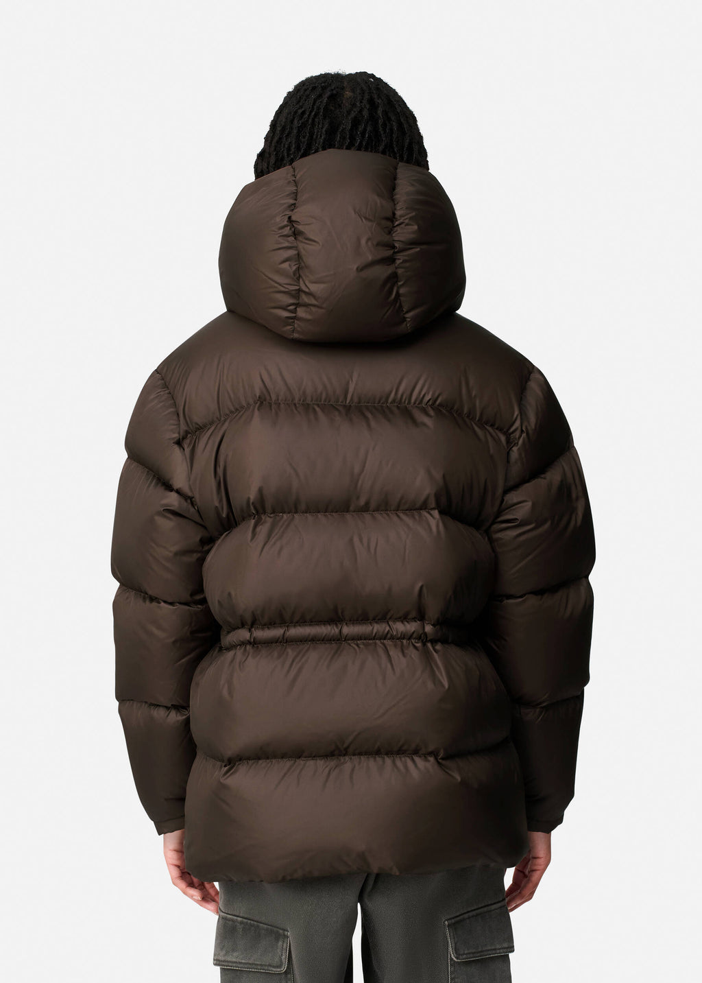 Rhode Down Jacket - Dark Brown - image 3