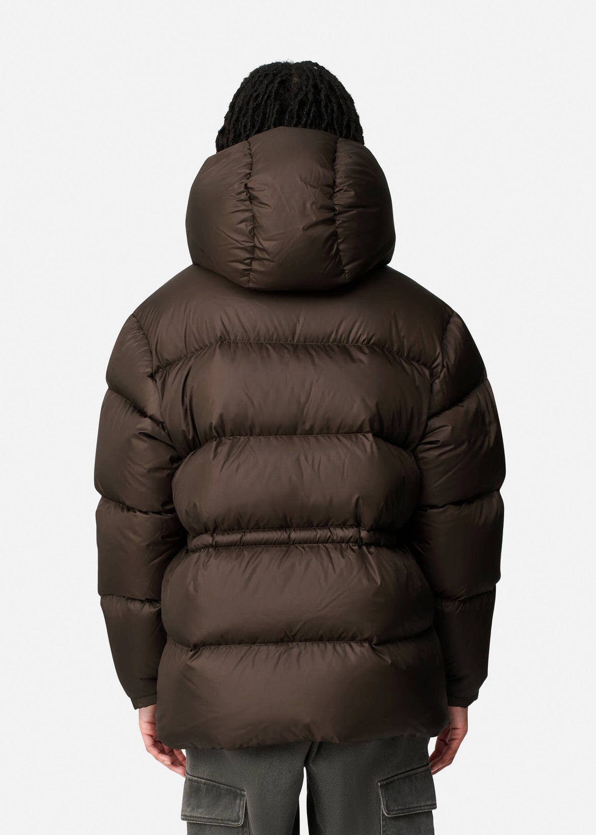 Rhode Down Jacket - Dark Brown - image 3