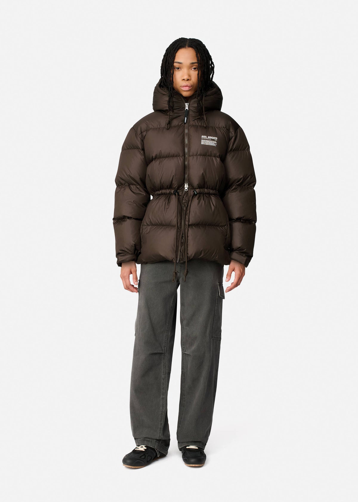 Rhode Down Jacket - Dark Brown - image 4