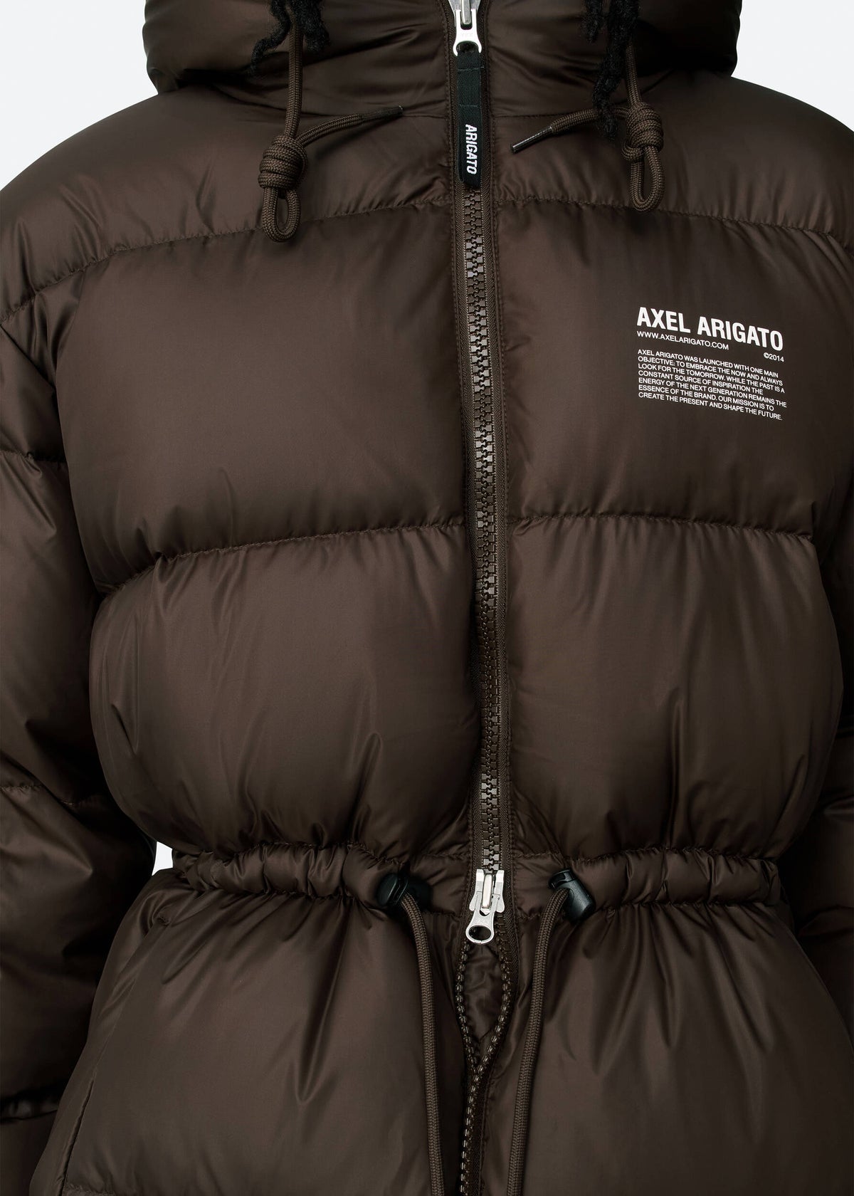 Rhode Down Jacket - Dark Brown - image 7