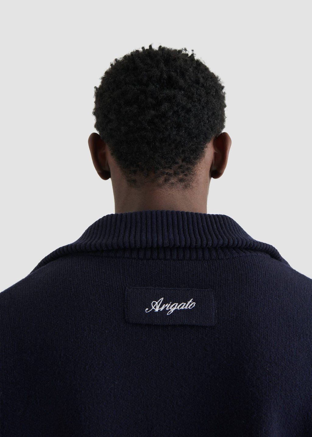 Core Zip-Up Sweater - Navy - image 6