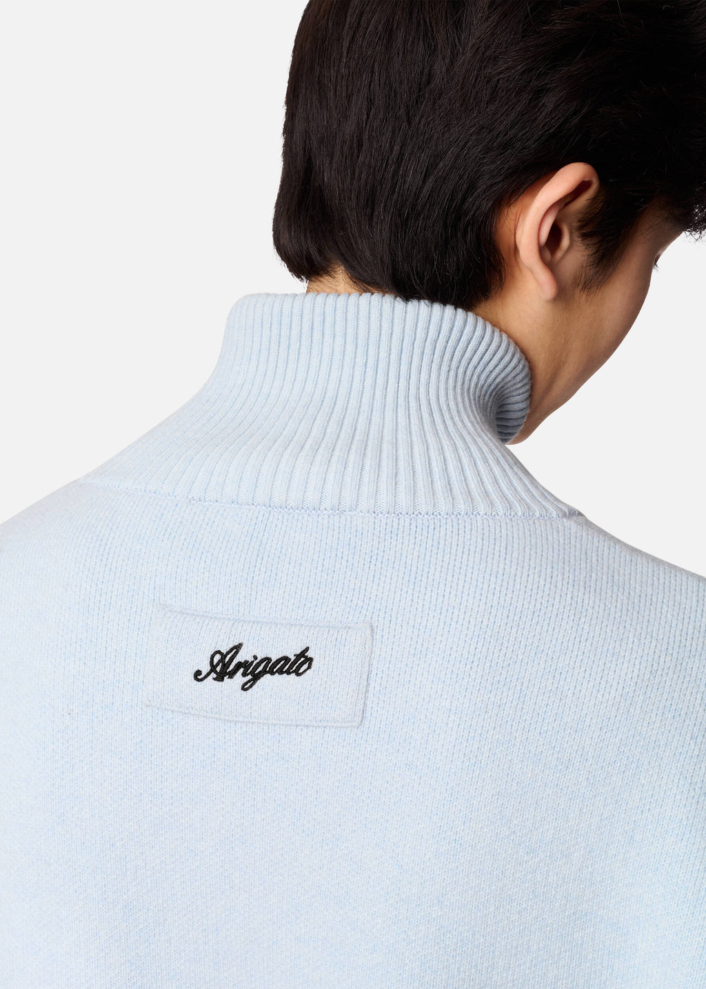Core Zip-Up Sweater - Light Blue - image 7