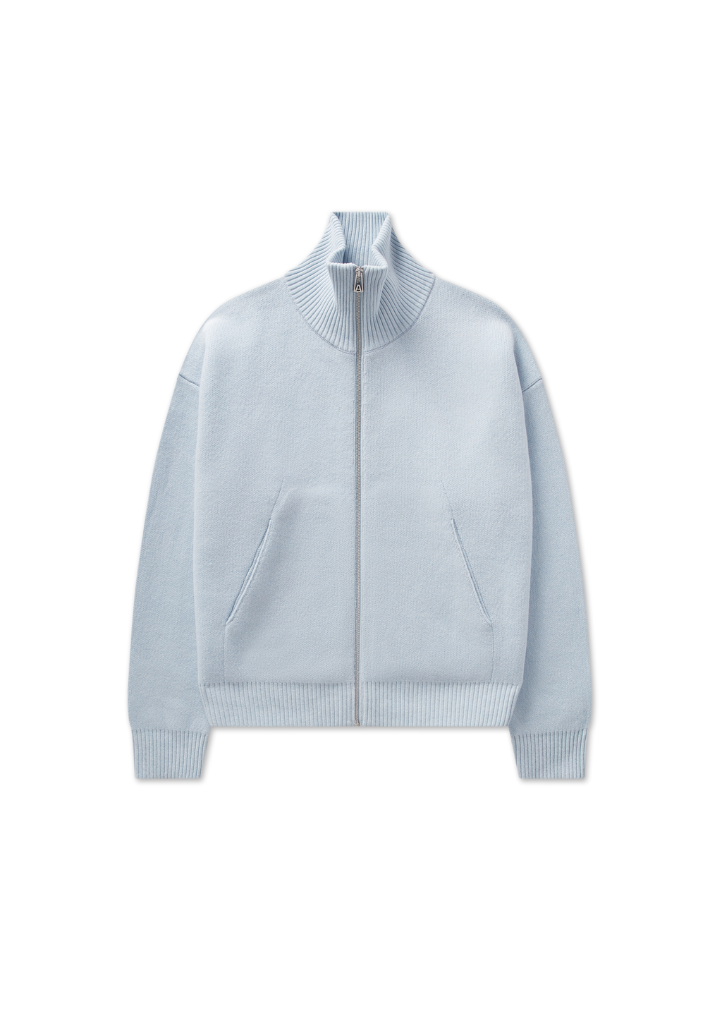 Core Zip-Up Sweater - Light Blue - image 1