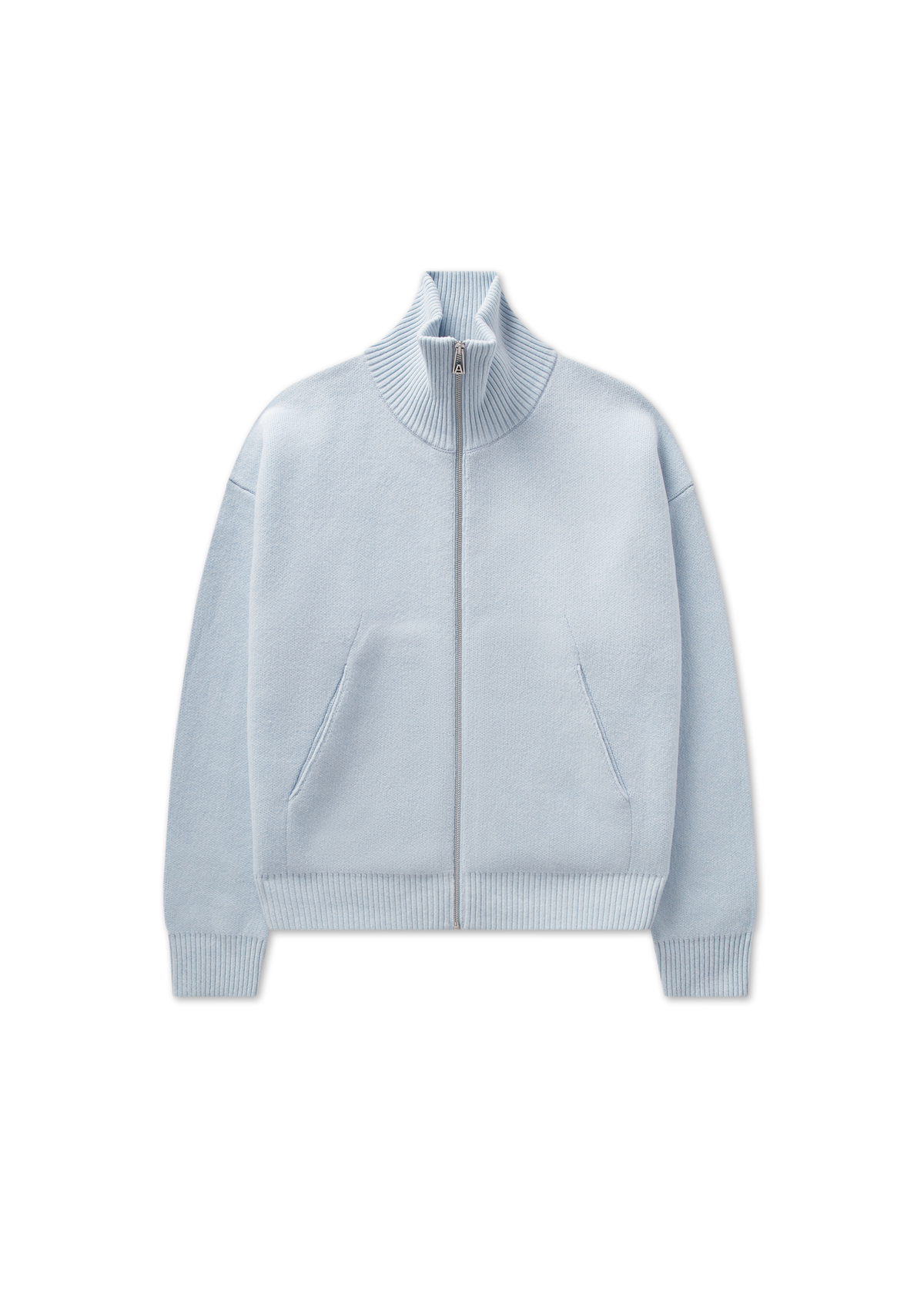 Core Zip-Up Sweater - Light Blue - image 1