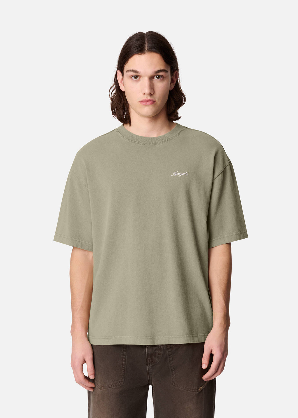 Honor Washed T-Shirt - Olive Green - image 2