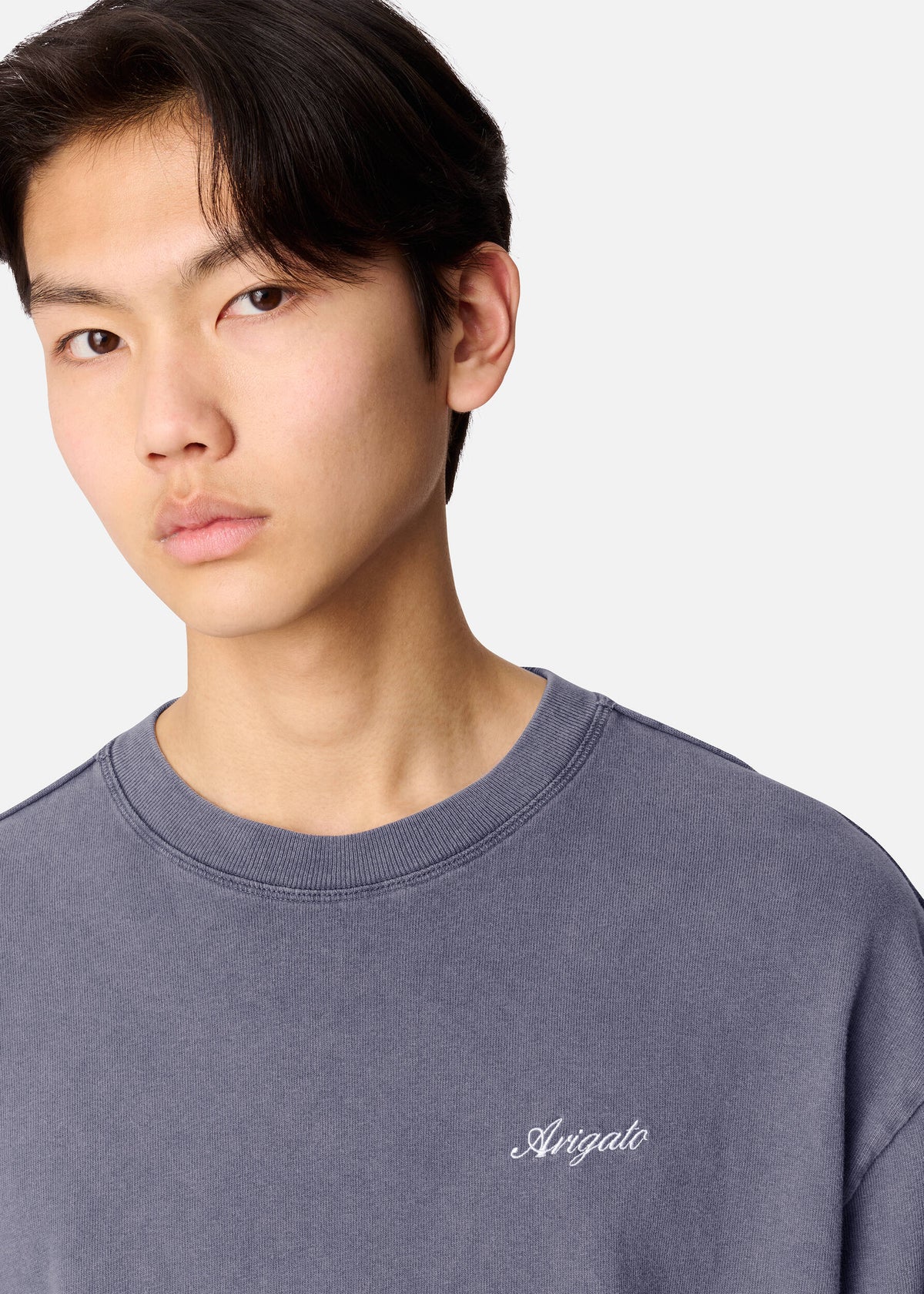 Honor Washed T-Shirt - Smoke Grey - image 5