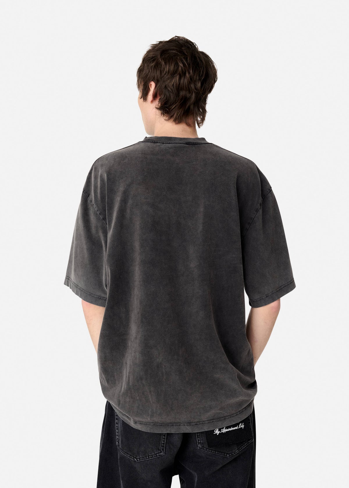 Distort Washed T-Shirt - Black - image 3