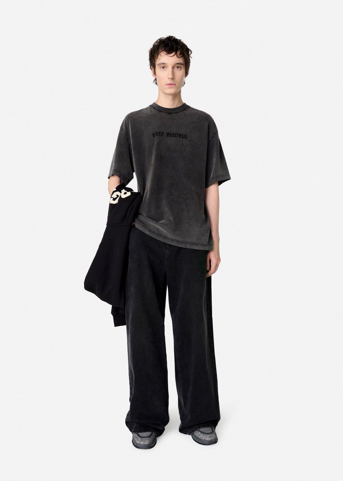 Distort Washed T-Shirt - Black - image 4