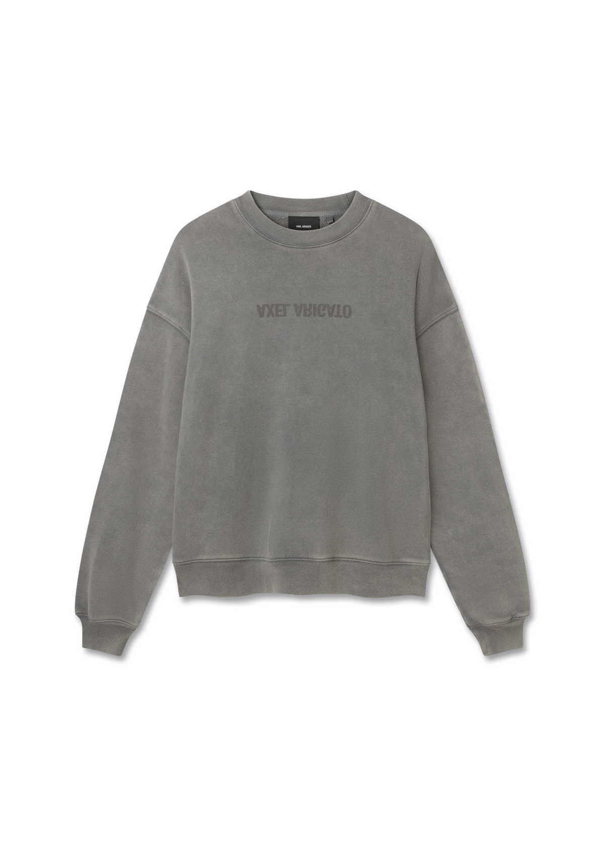 Distort Washed Sweatshirt - Steel Grey - image 1
