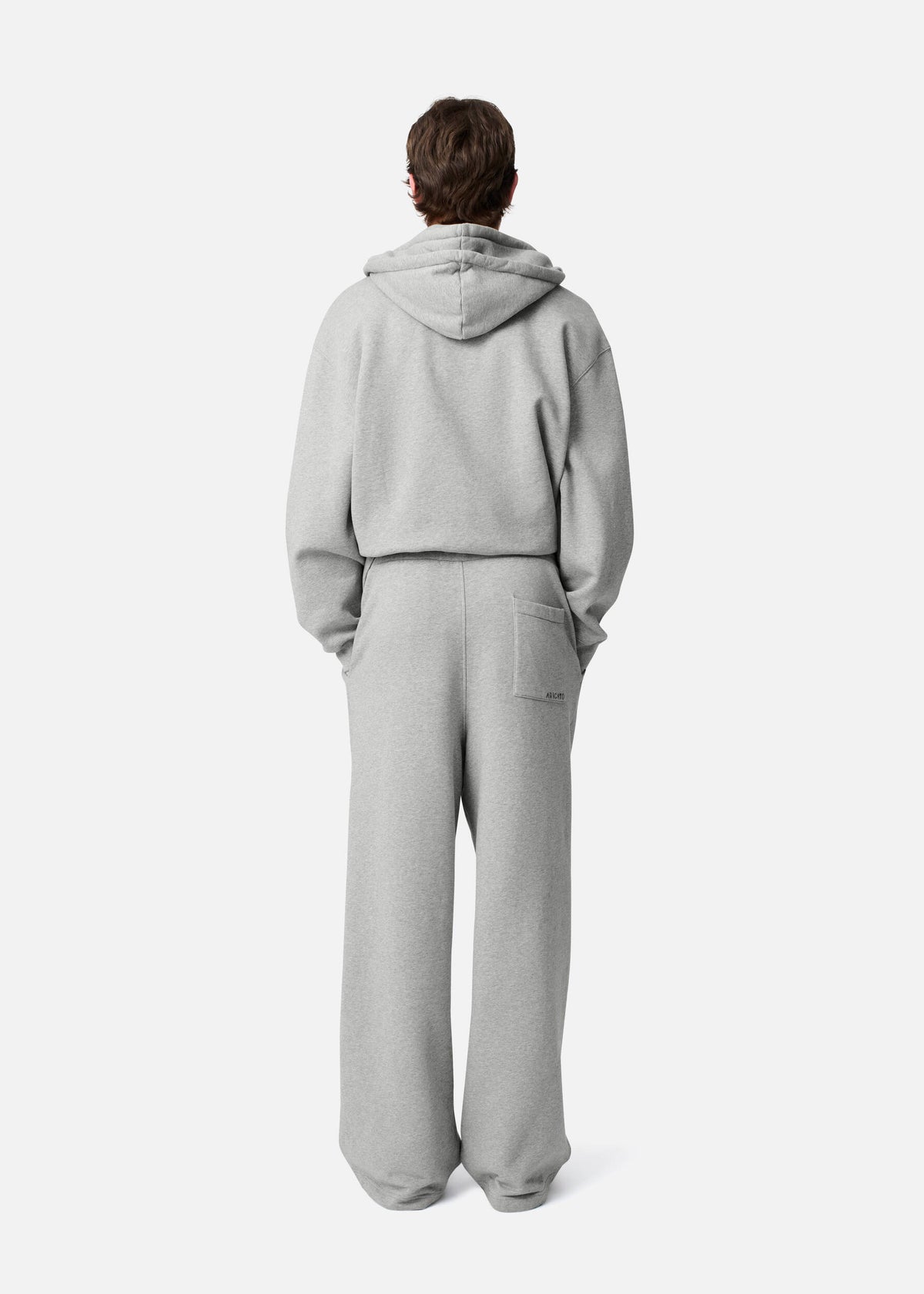 Trey Track Pants - Grey Melange - image 3