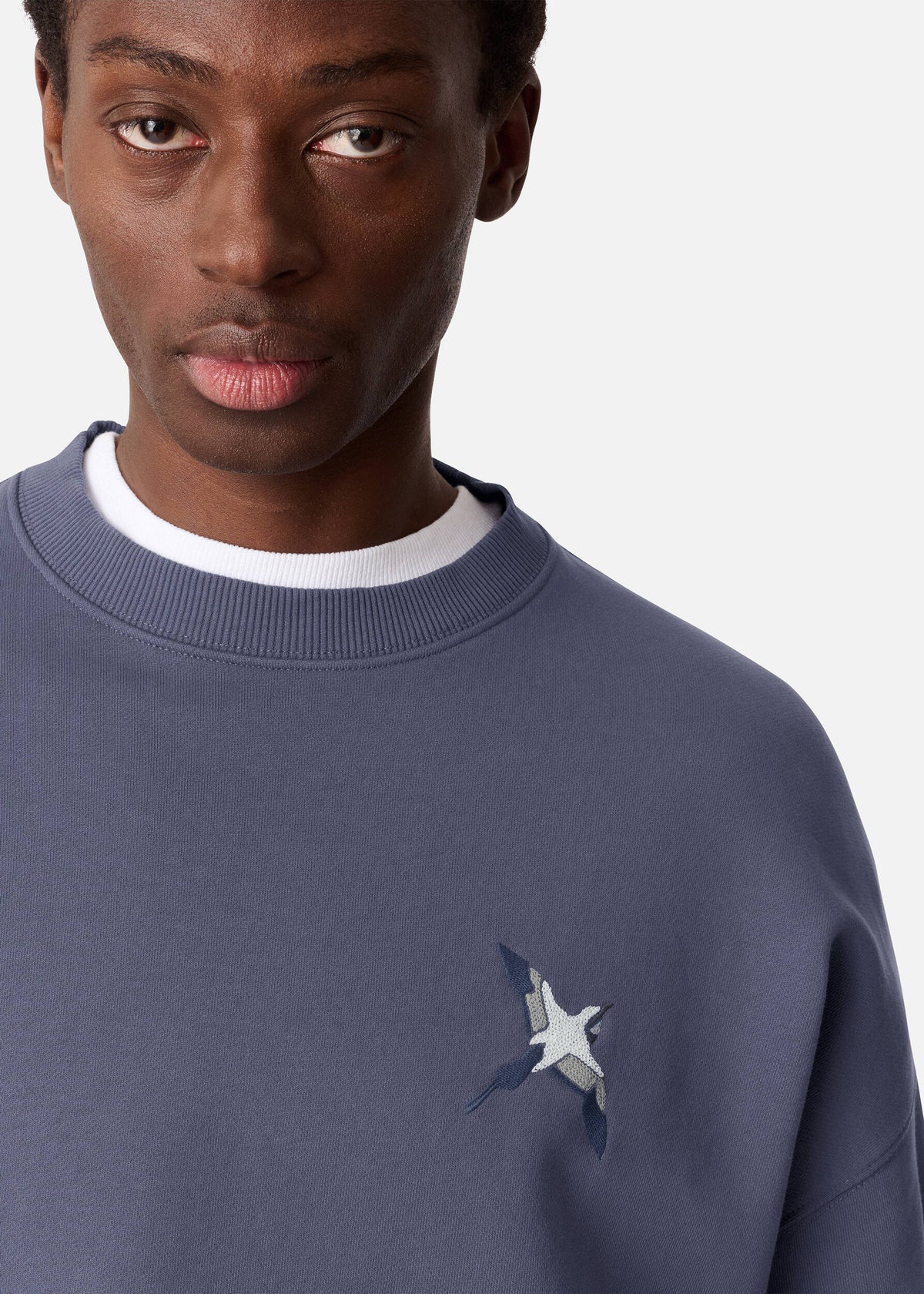 Micro Bee Bird Sweatshirt - Smoke Grey - image 5