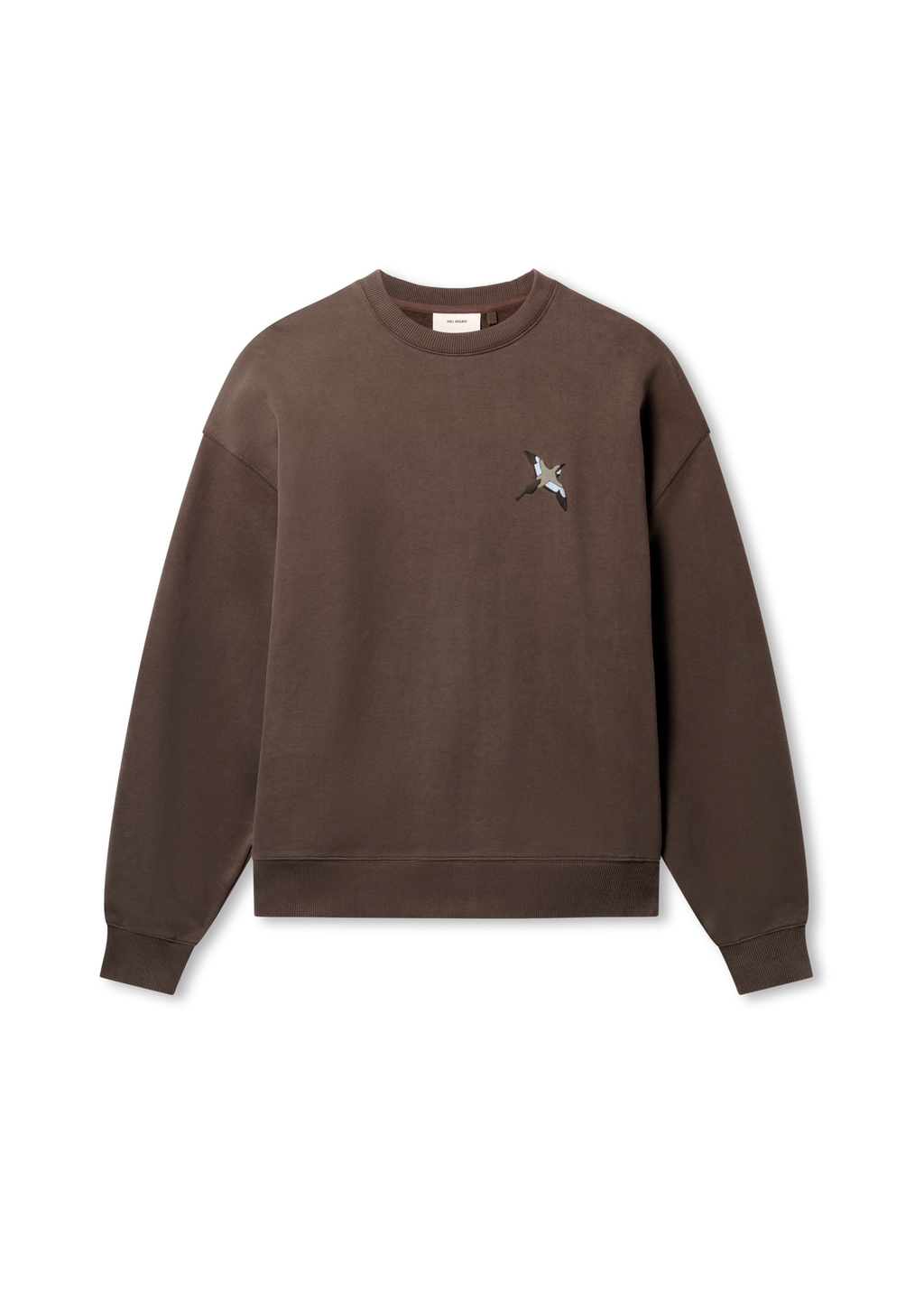 Micro Bee Bird Sweatshirt - Coffee Brown - image 1