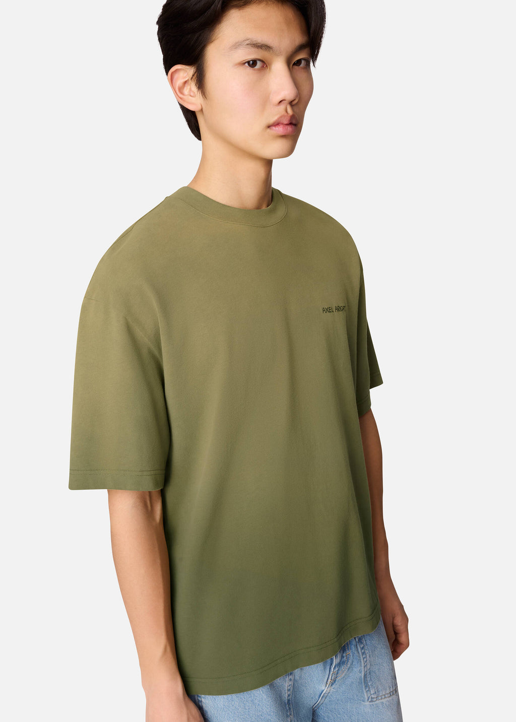 Gradient T-Shirt - Olive Green - image 5