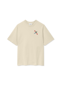 Micro Bee Bird T-Shirt - Pale Beige - image 1