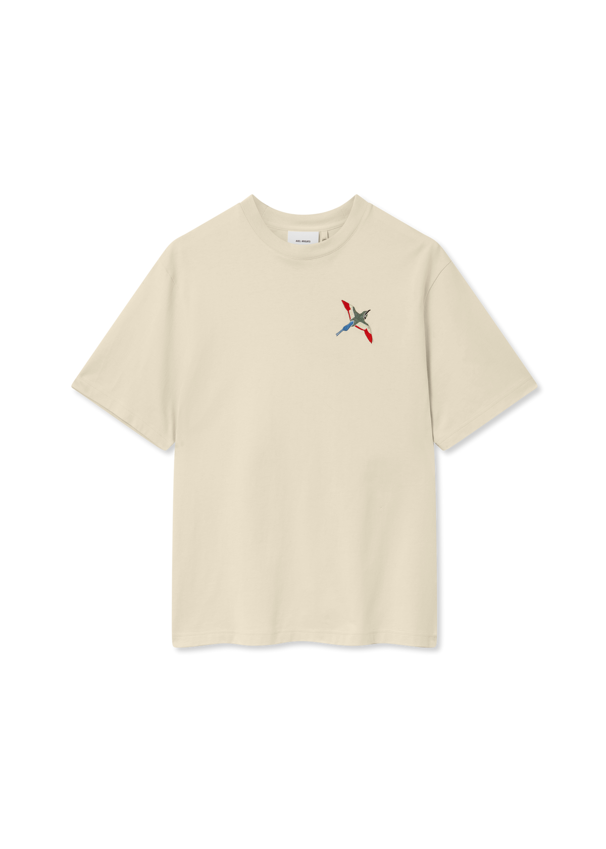 Micro Bee Bird T-Shirt - Pale Beige - image 1