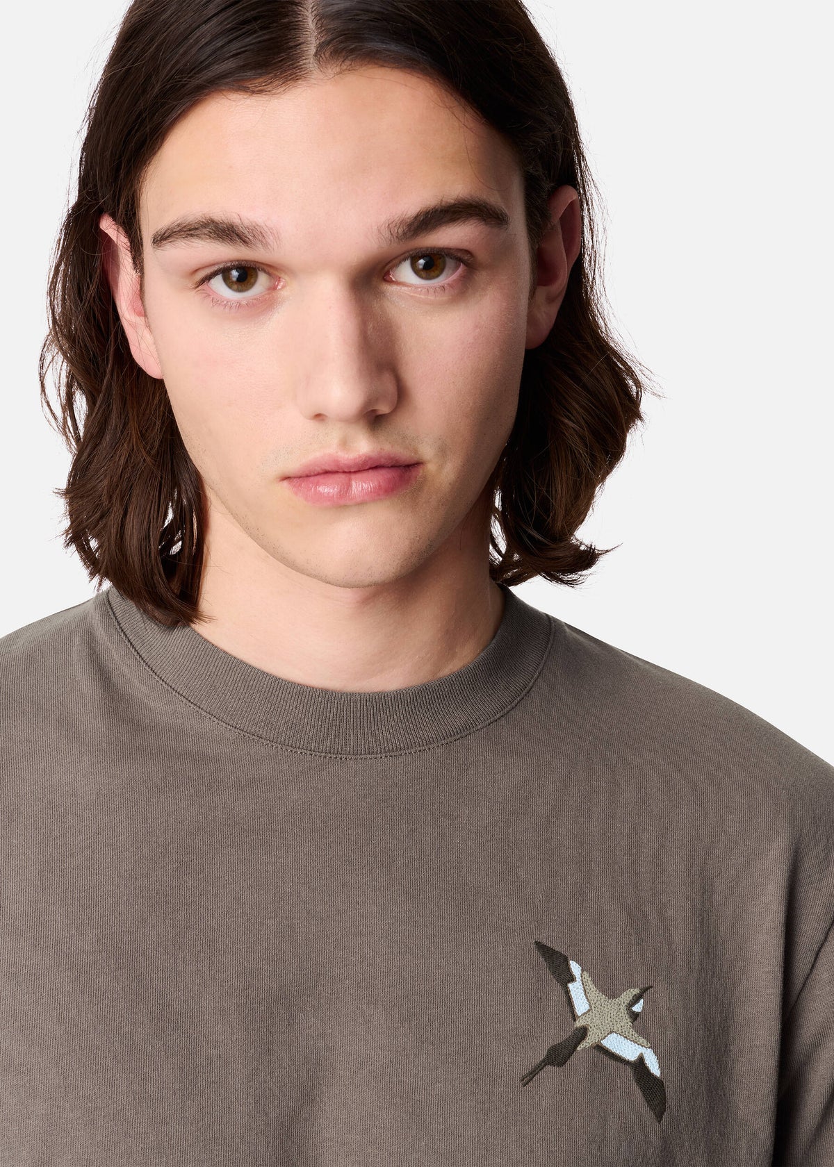 Micro Bee Bird T-Shirt - Coffee Brown - image 5