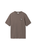 Micro Bee Bird T-Shirt - Coffee Brown - image 1