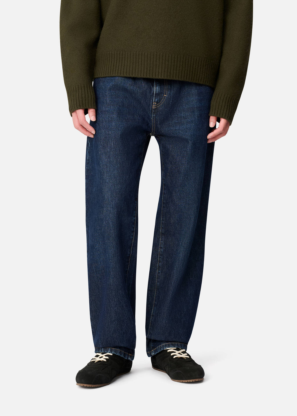 Archive Straight Jeans - Dark Blue - image 2