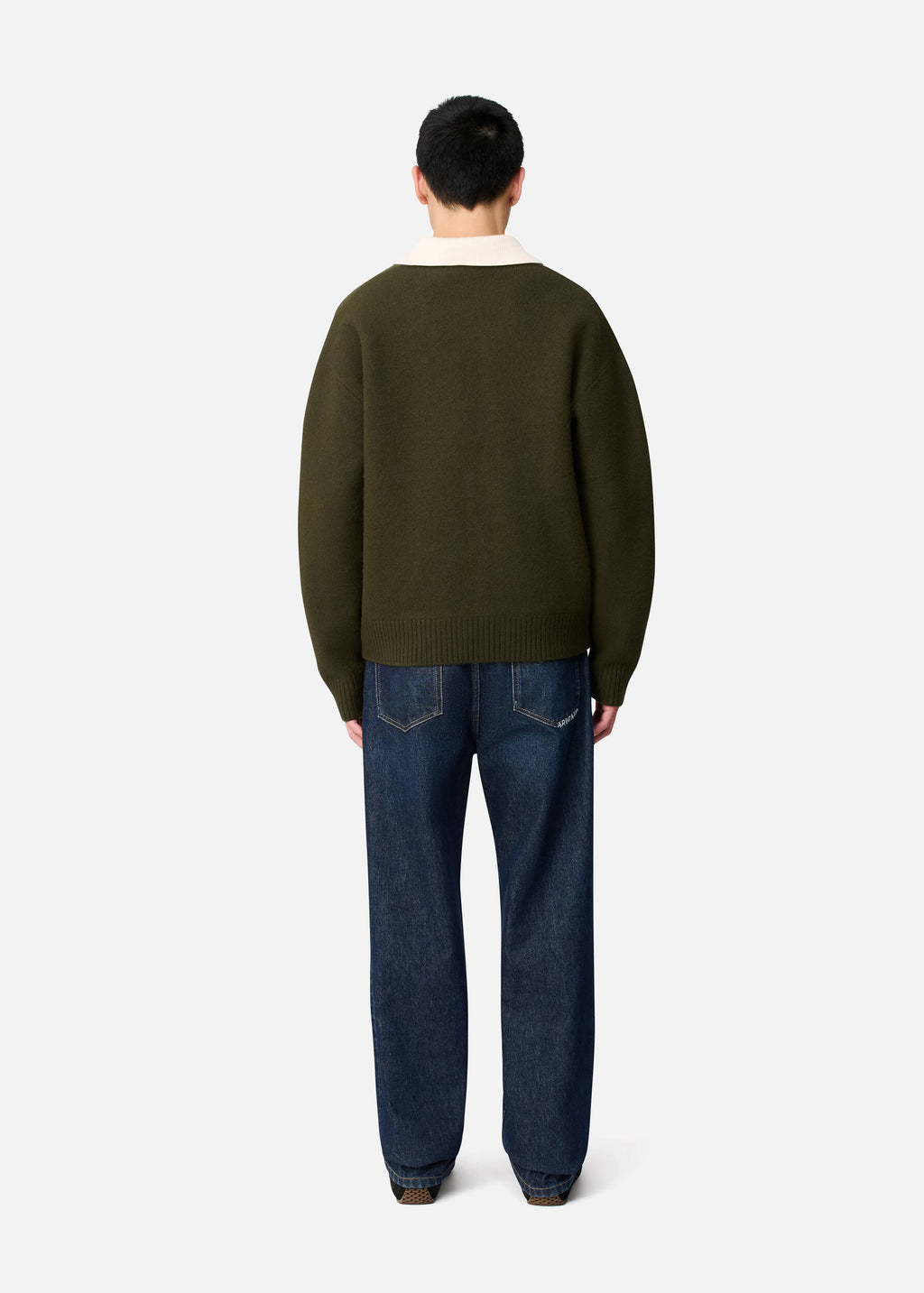 Archive Straight Jeans - Dark Blue - image 3