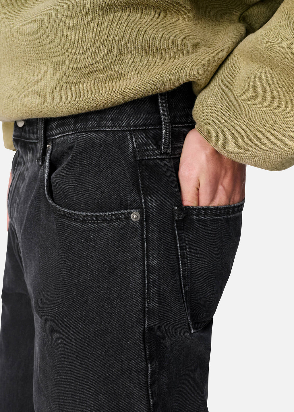 Zine Relaxed-Fit Jeans - Black - image 7