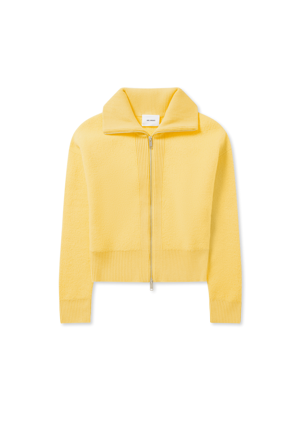 Verve Zip-Up Cardigan - Yellow - image 1