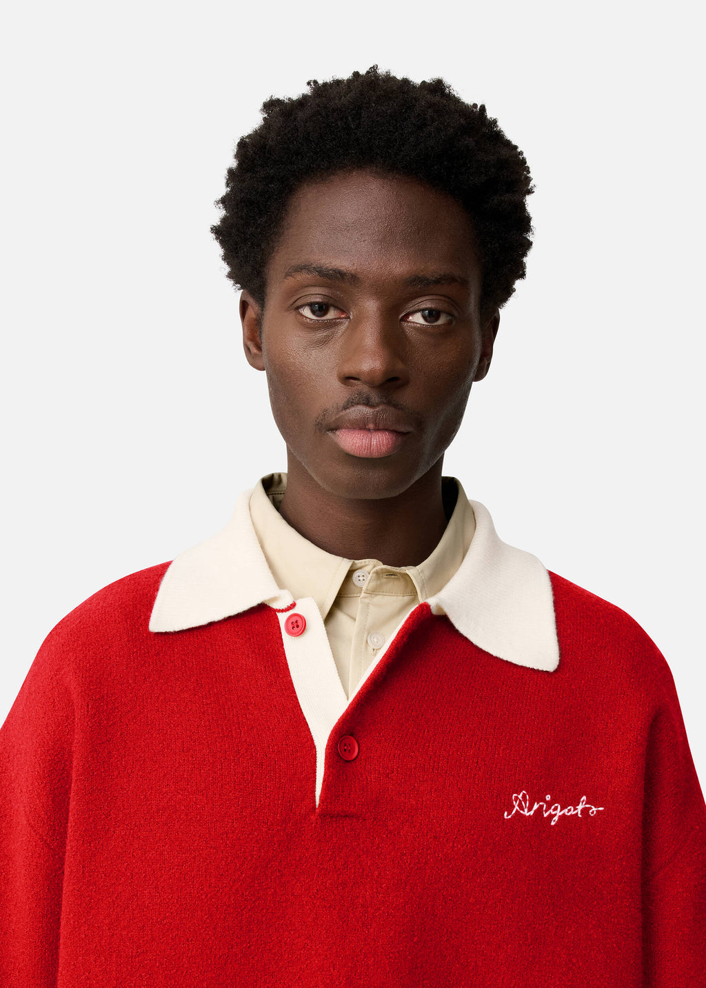 Sonny Polo Sweater - Red - image 6