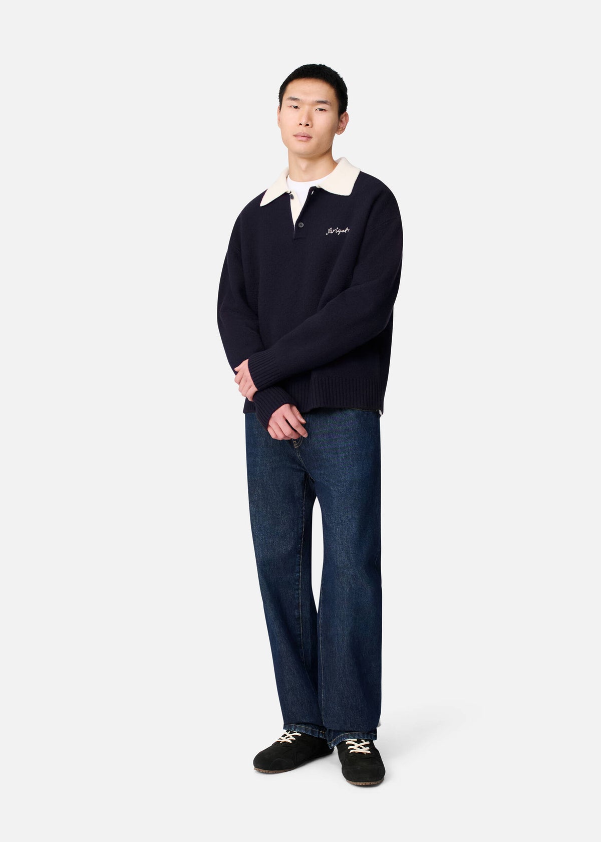 Sonny Polo Sweater - Navy - image 4