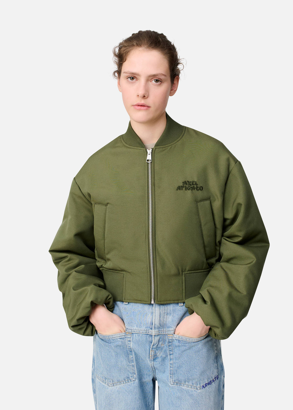 Lola Bomber Jacket - Green - image 5