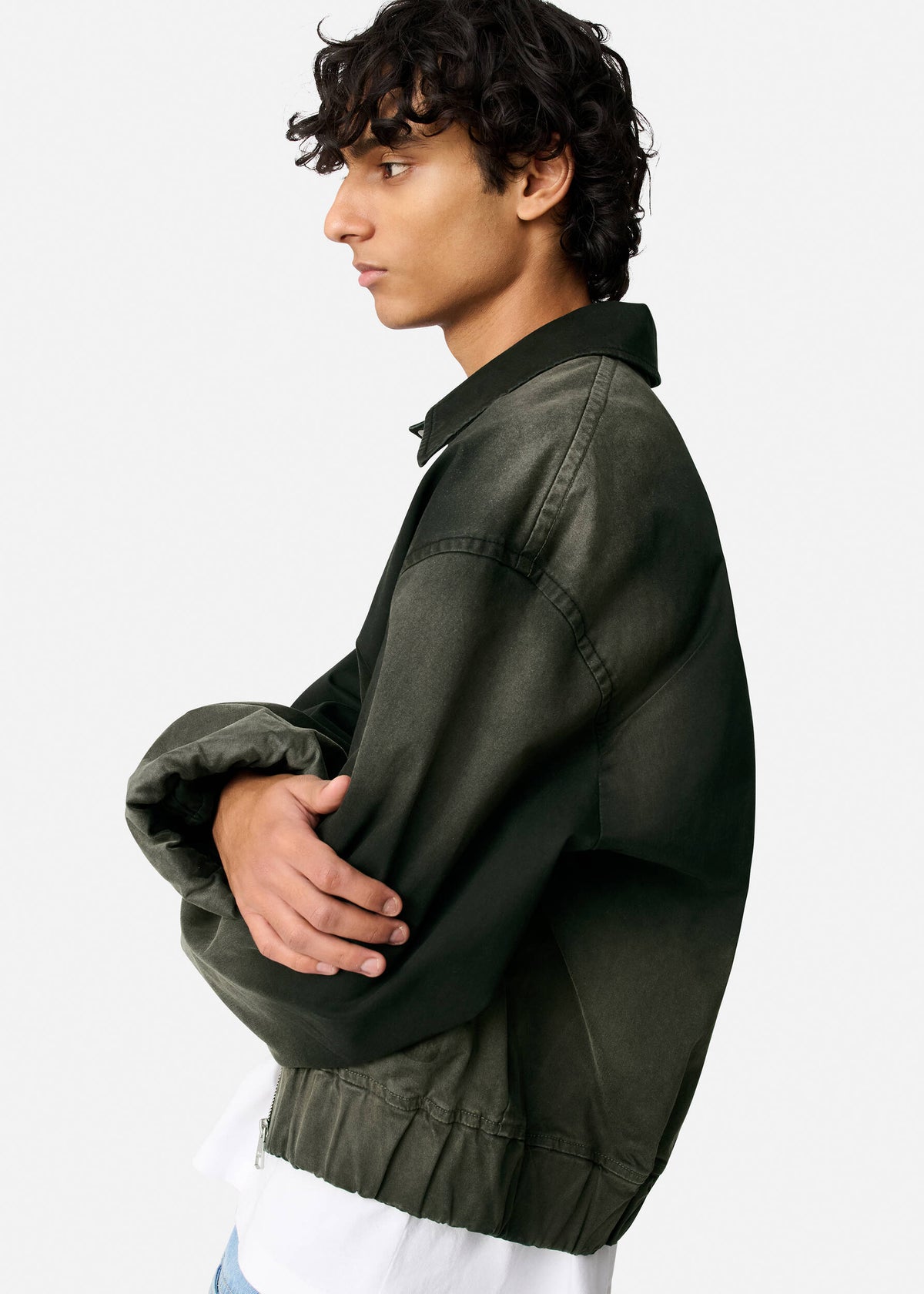 Ellis Washed Jacket - Black - image 8
