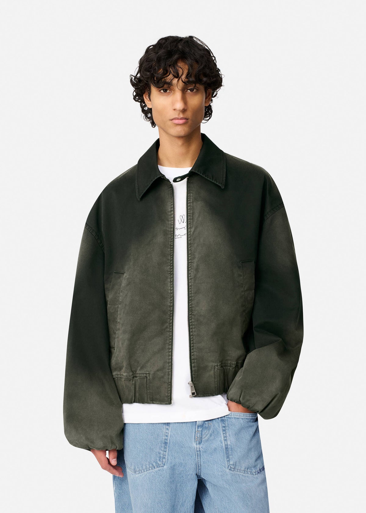 Ellis Washed Jacket - Black - image 2