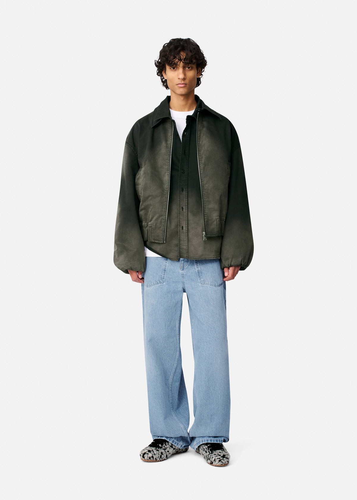 Ellis Washed Jacket - Black - image 4