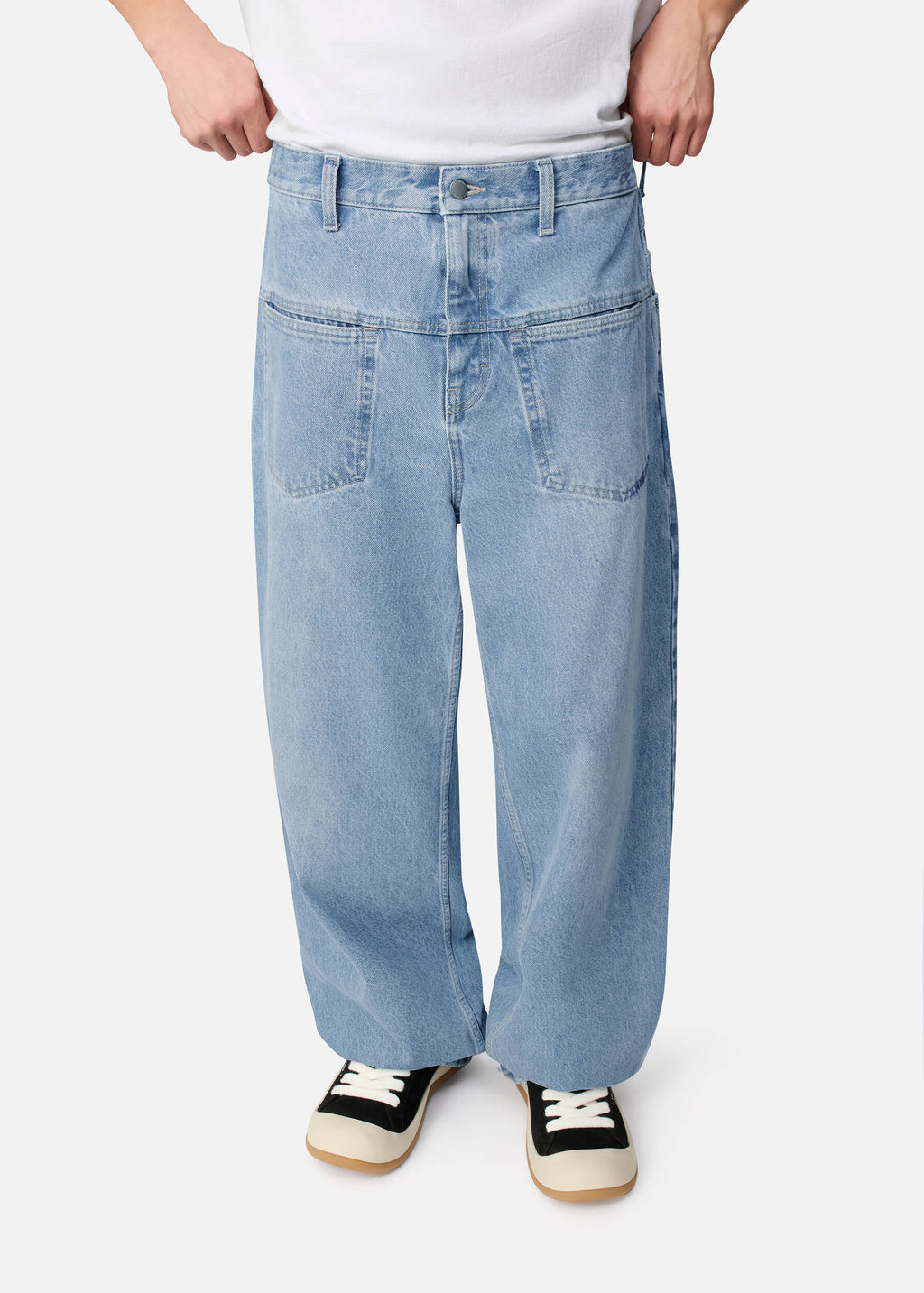 Invert Relaxed Jeans - Light Blue - image 13